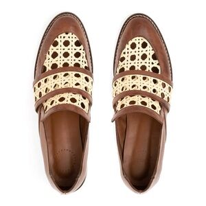 Brown and Cream Loafers Palhoca Oxford NY